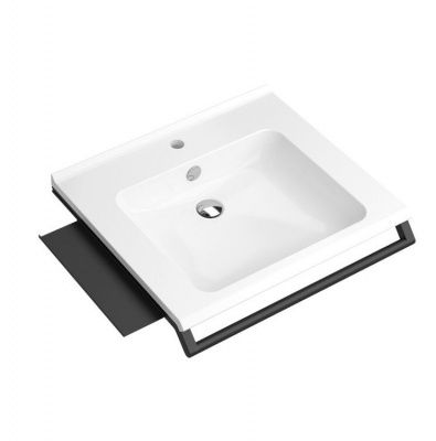 HEWI 650mm Modular Washbasin- Grab Rail & Shelf Set